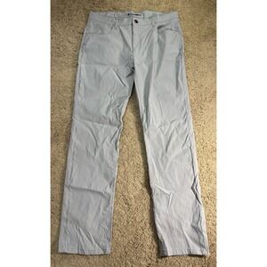 Desert Dunes Tech Pants Men 34x32 Gray Stretch Performance Hiking Outdoor